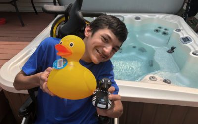 Marquis Celebrates 800th Hot Tub Wish