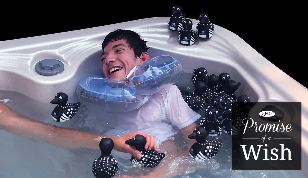 Louie’s Hot Tub Wish: Nine Months Later